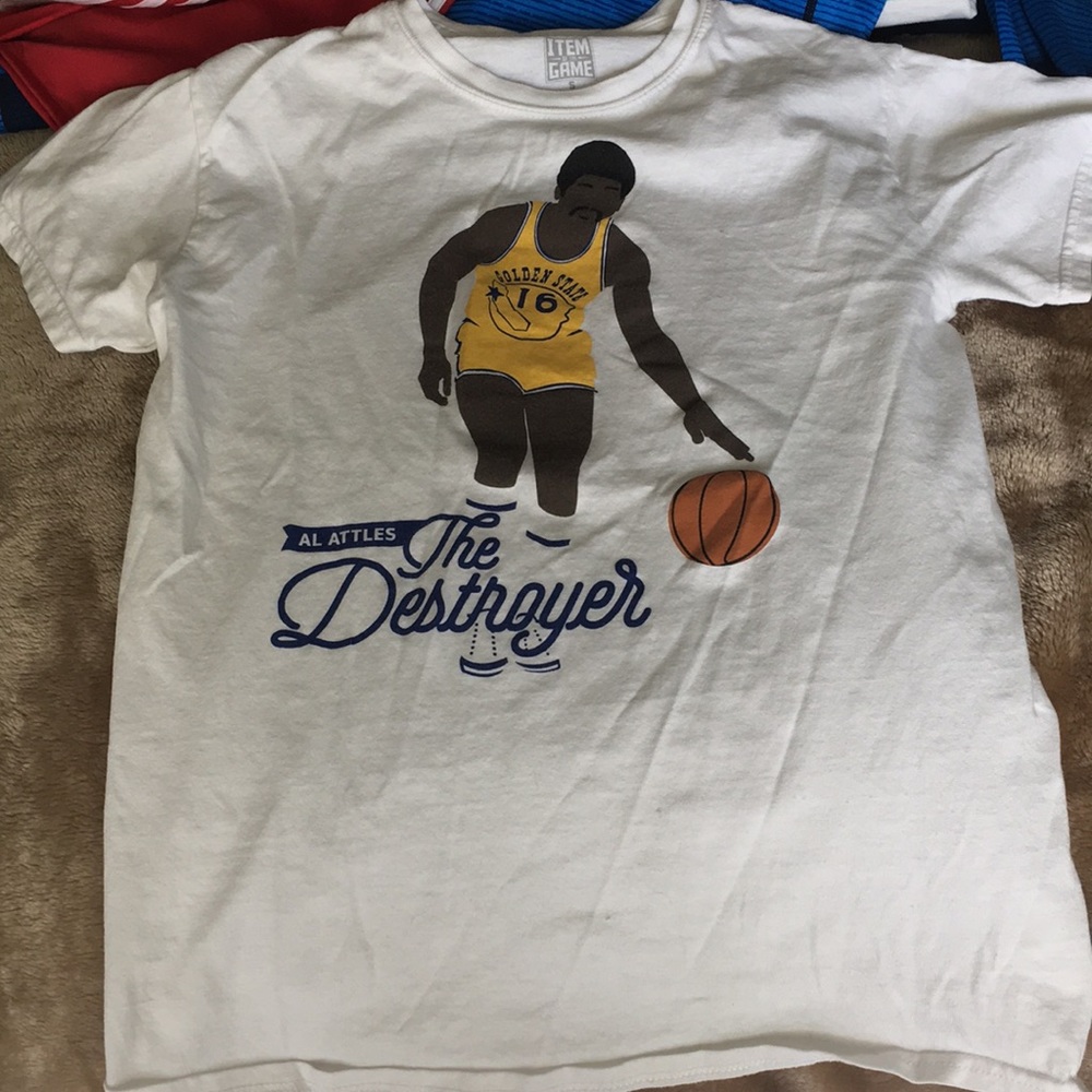 Golden State Warriors TBT Al Attles T-Shirt